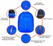 Laptop Backpack - Customozed for Nokia - BLUE Color